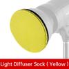 Soft Light Diffuser Sock 7" 180mm 6 Colors Cloth Filter for Bowens Mount Standard Reflector Diffuser Shade Dish Honeycomb Grid