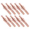 10PCS Plasma Electrodes 98215 Brass Electrode Replacement for Thermal Dynamics SL60 SL100 Cutting