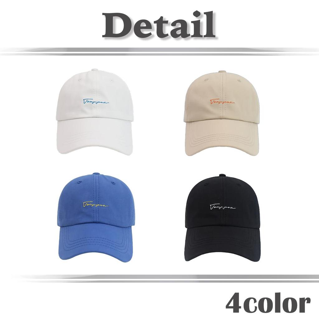English CZ263 [White Fang] Hat, Cap, Bicolor, Letters, Casual, Stylish, Outdoor, Men's, Women's, (Beige)