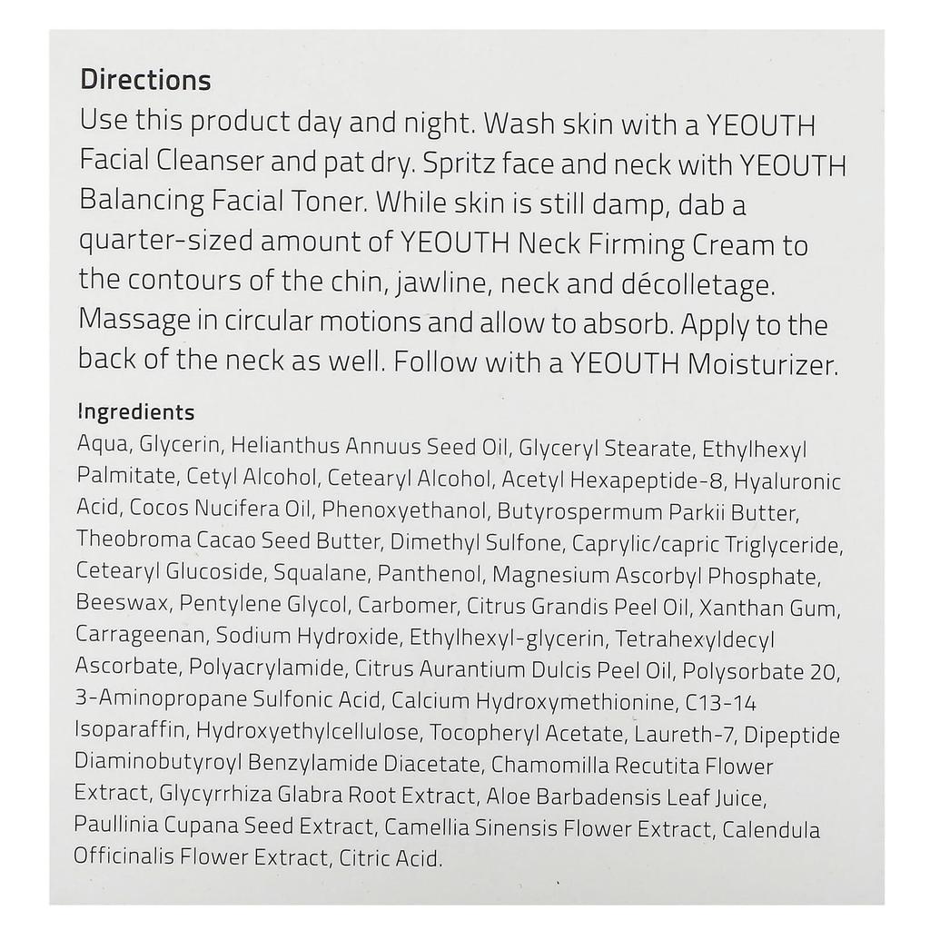 Neck Firming Cream, 118Ml(4Fl Oz)