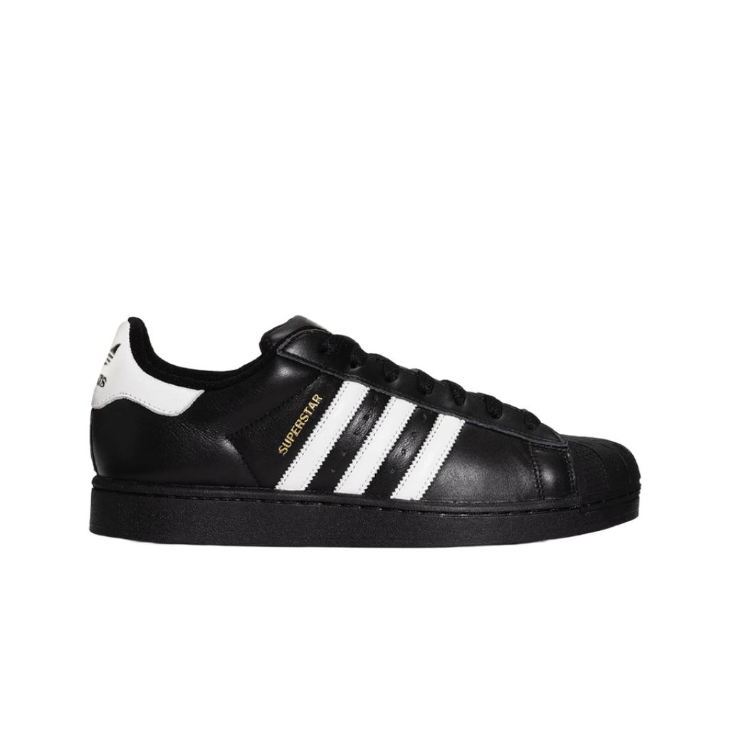 BEAMS x adidas Superstar Schwarz Weiß Herren Sneaker Core-Black Gold JR6484