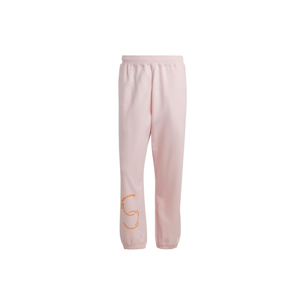 Adidas × Stella McCartney Stella McCartney Sportswear Sweat Pants Unisex Letter Print Casual Unisex Bottoms Pink IA7723