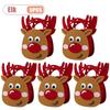 1-10PCS Felt Christmas Candy Bag Creative Holiday Gift Tote Handheld Apple Bag for Kids Party Favor Decoration for Children