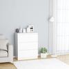 VidaXL White Buffet 60x35x76 Cm Engineered Wood
