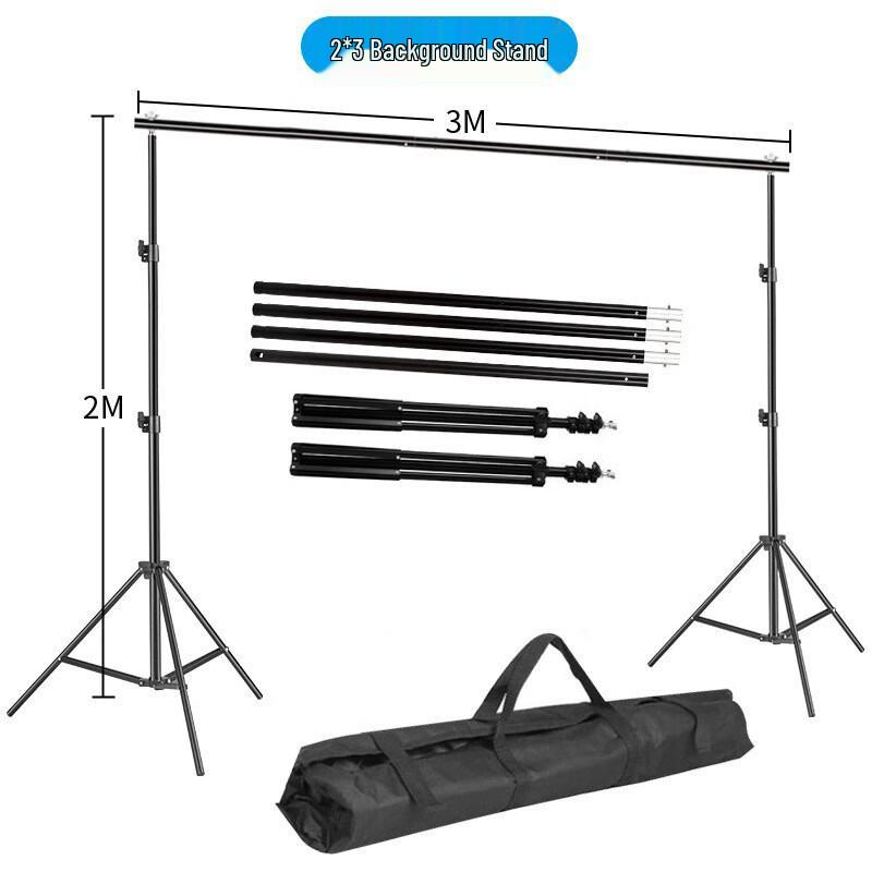 Black Scorpion Adjustable Photography Backdrop Stand