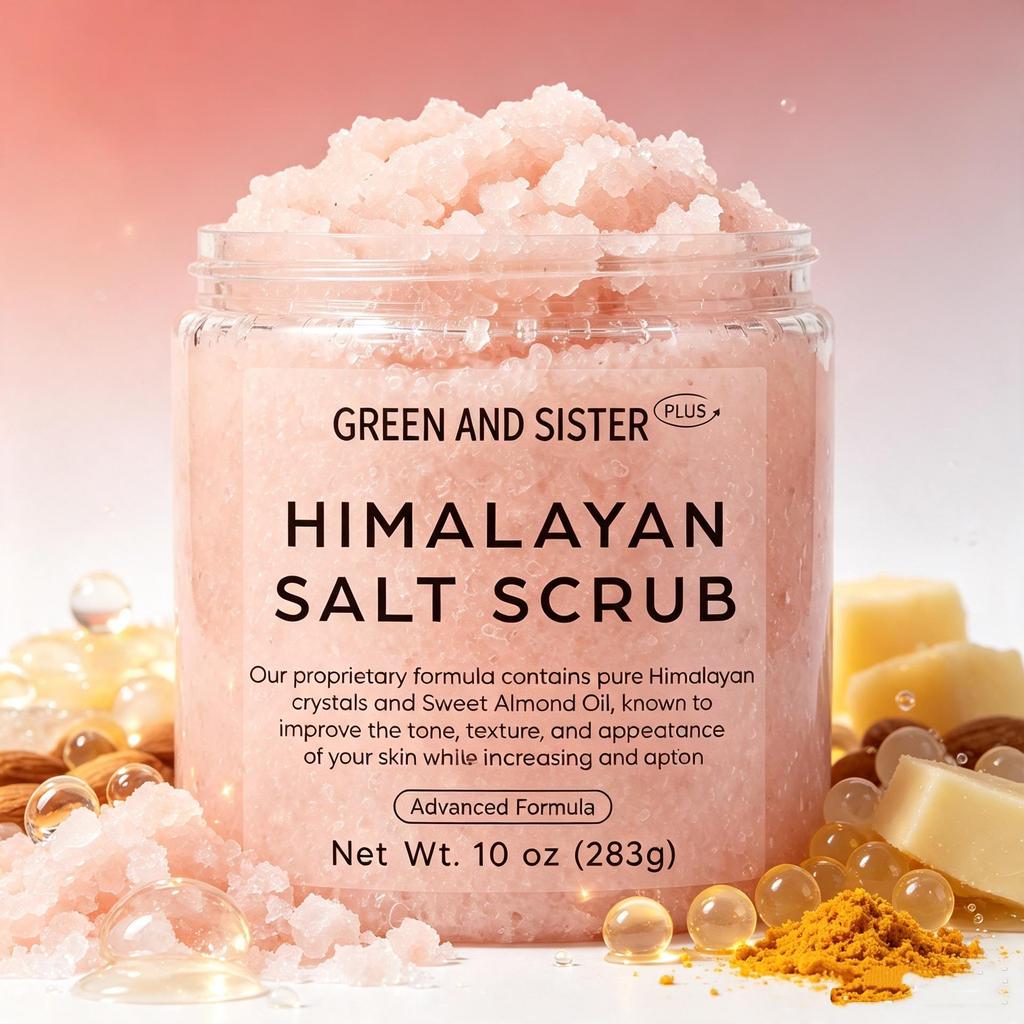 Himalayan Salt Body Scrub – New Arrival with COA & MSDS Available