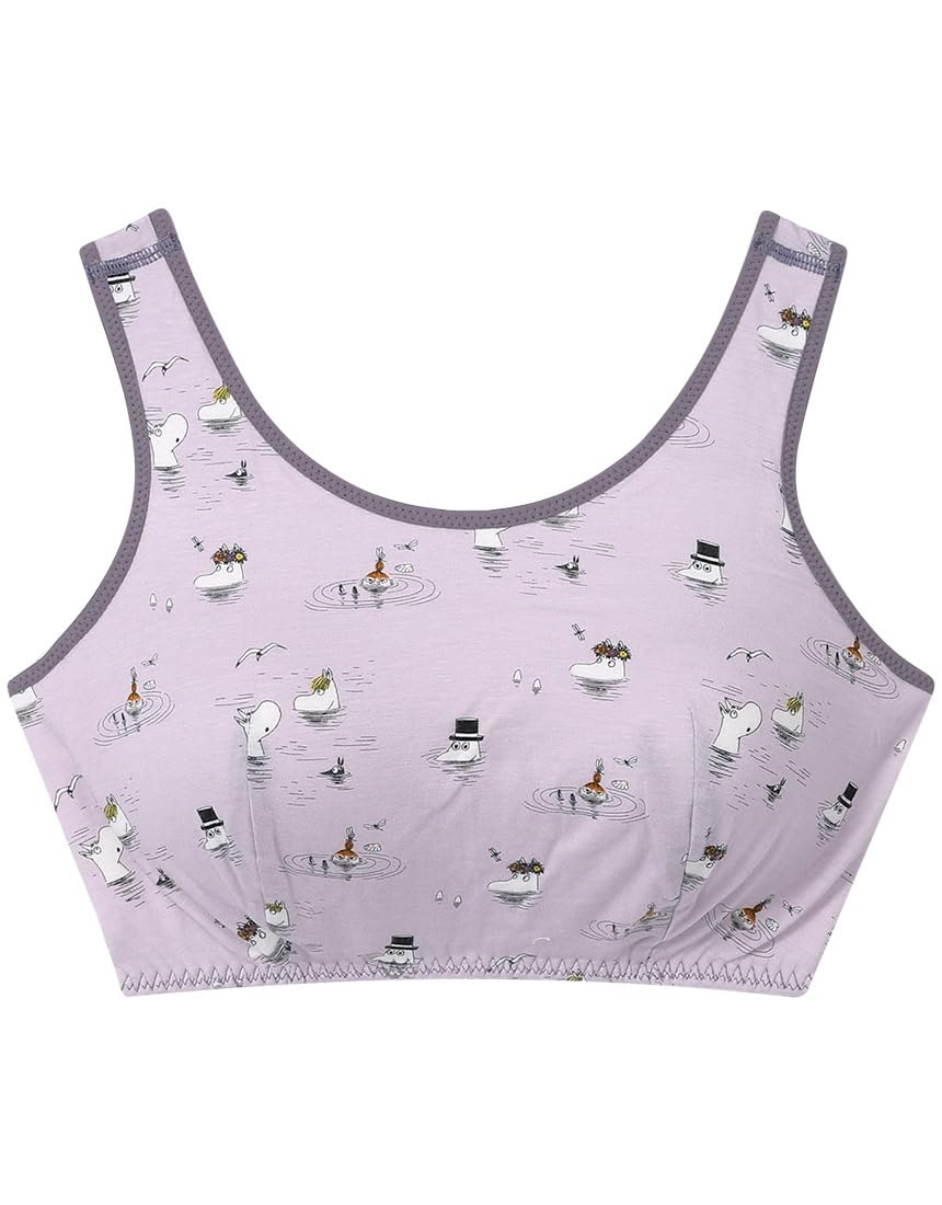 

ночь поддерживает вашу грудь, пока вы подходите до больших размеров ПУ [Уннанакул] Бюстгальтер без косточек, сон, 3L, [Коллаборация с Муми-троллями] Бюстгальтер, JB3951, Женский