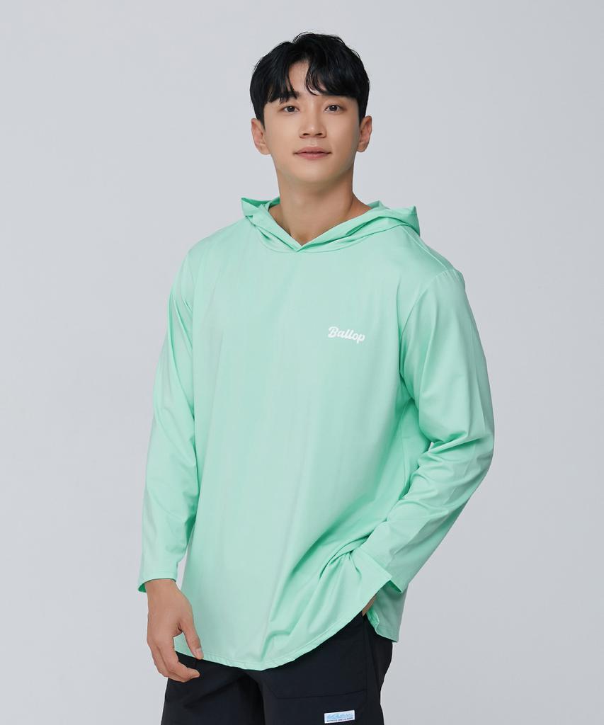 Baellob Impact Semi-Over Hoodie Rash Guard Mint