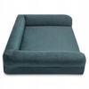 Legowisko dla psa z zamkami kanapa sofa ortopedyczna buldog huggy doggy l