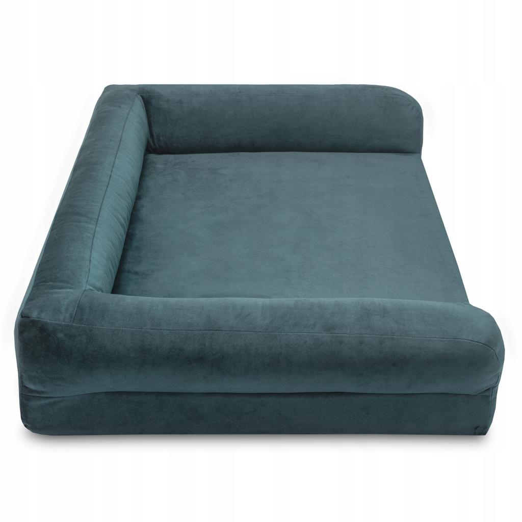 Legowisko dla psa z zamkami kanapa sofa ortopedyczna buldog huggy doggy l