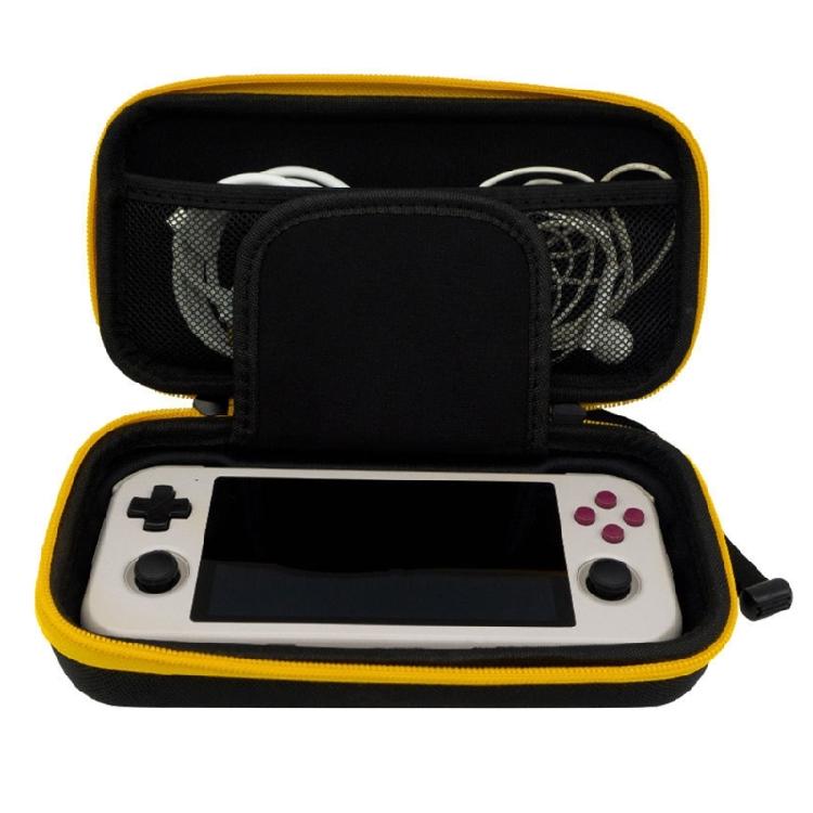 EVA Carrying Case for Retroid Pocket 5 Scratchproof Storage Box Game Console Shockproof Protector Case with Mesh Pocket