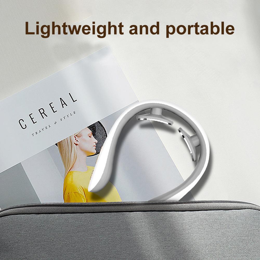 1pcs  Neck Massager with Heat Therapy and Shiatsu, 5 Modes Portable Electric Neck Massager, Adjustable Intensity Ergonomic