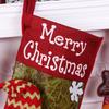 Santa Claus Christmas Stocks Snowman Plush Ornaments Stockings Storage Bags Home Decor Gift Holders Christmas Tree Decoration