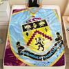Burnley FC Logo,pattern Flannel Blanket, High Quality Comfortable for All Seasons, Home Decor, Warmth and Comfort, Perfect for Gifts.