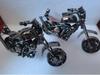 Mini Iron Motorcycle Model Home Décor Souvenir