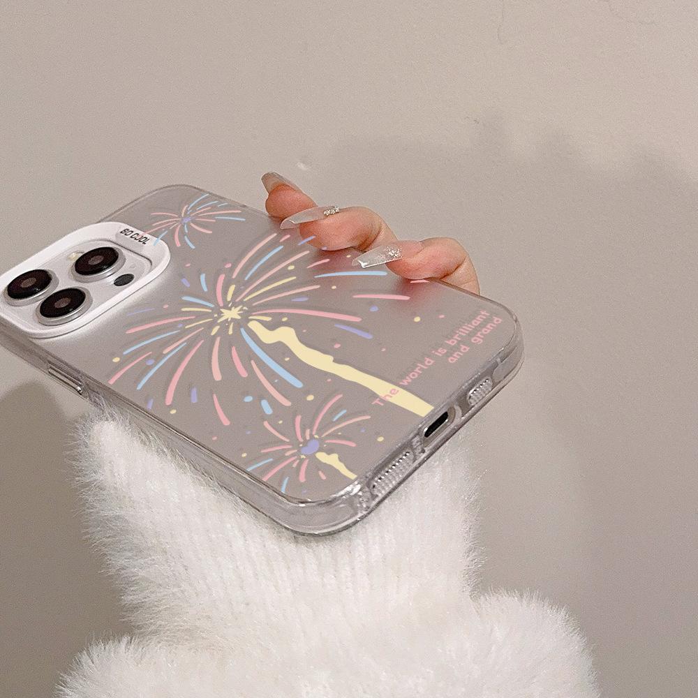 Creative Colorful Fireworks Phone Case for iPhone 17 iPhone 17 Pro Max