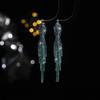 Temperament Light Luxury Niche, Full Diamond Twisted Earrings and Earrings