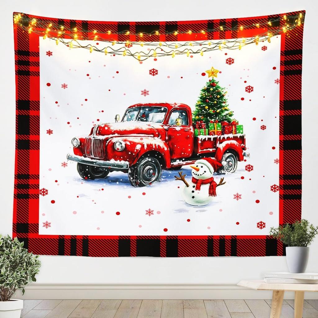 Christmas Santa Claus Wall Hanging Tapestry Christmas Wall Hanging Tree Wall Hanging Gorgeous Christmas Tree Fireplace Gifts