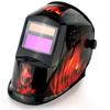 Welding Helmet & Goggle Lenses Rossi Solar Flame Job Auto Darkening Welding Helmet Mask Mig/Arc/Tig Welder Machine