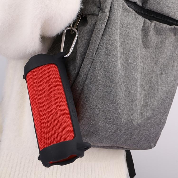 Thickened Silicone Skin Case for Flip 7 Speaker Shell Shoulder Bag Design for Maximums Durability and Portability