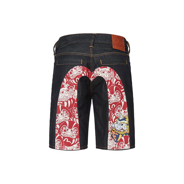 Evisu SS22 Shorts Men's Denim Blue 2ESHTM2DS207XXCT