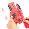 Children's Outdoor Three In One Foam Soft Elastic Toy Gun, Hand Thrown Ejection Aircraft Suit, Foam Aircraft Color Random