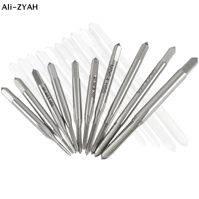 10pcs Mini M1 To M3.5 Machine Hand Tap Thread Wire Tapping Threading Taps For Machining Nuts Or Other Common Thread