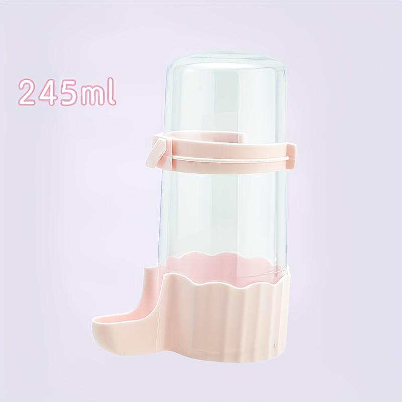 

Автоматическая поилка и кормушка для птиц, без батареи 245ml розовый