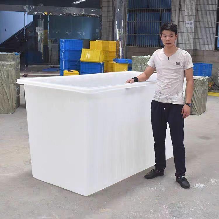 Tanque de Agua de Plástico Grueso Rectangular Grande para Piscicultura, Acuicultura y Almacenamiento