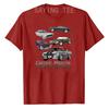 Classic American Muscle Cars Novelty TShirt Types of Difference Cars Graphic Tee Tops Funny Retro Style Vintage Outfits Gifts