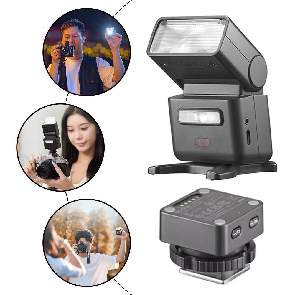 For Shenniu iT32 Magnetic Modular Flash Set with X5 TTL Wireless Flash Trigger Touchscreen Control Accessories