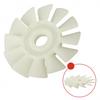 For 4100 & For 110 Marble Machine Rotor Fan Blade White Color 12mm Shaft Hole