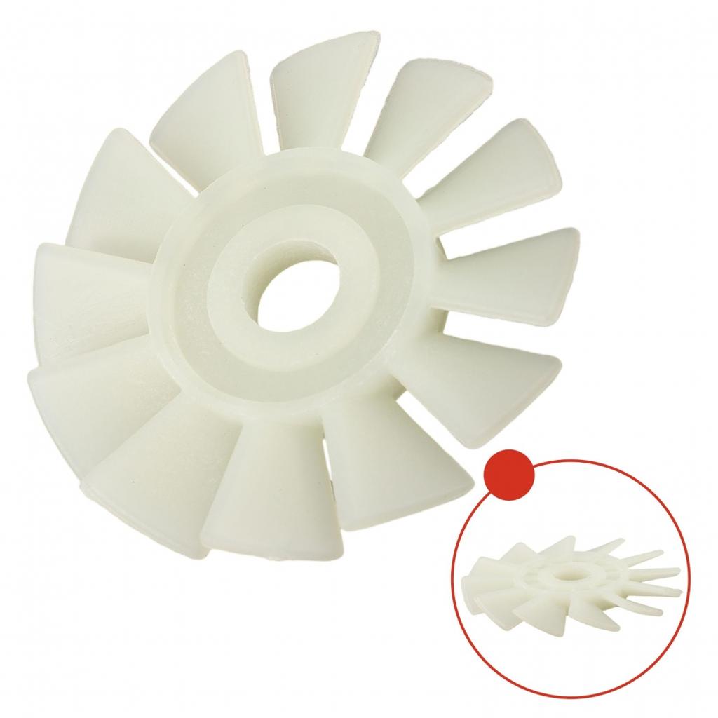 For 4100 & For 110 Marble Machine Rotor Fan Blade White Color 12mm Shaft Hole