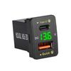 48W QC3.0 Fast Charge Type C Car Charger for Toyota