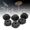 6/12Pcs Quick Release Cymbal Nuts - 8mm Plastic Cymbal Nuts for Drum Kit, Anti-Rust, Easy Install Percussion Accessories