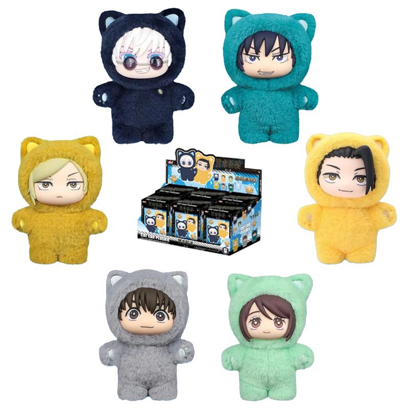 Beliebt auf Lager Jujutsu Kaisen 2 Katzenohren Plüschtier Serie Anime Plüschpuppe Kawaii Spielzeug Sammel Festivial Geschenk