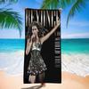 Beyonce Super Singer Microfiber Printed Beach Towel Mountain Climbing Yoga Beach Swimming Running Absorbent Soft Towel