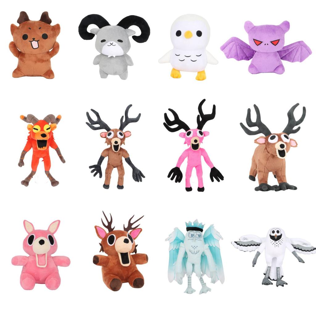 99 nocí v lese Hra s jelenem Periferie Plyšová hračka Figurka jelena