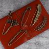 Large Brooches Twig Feather Decoration Vintage Bronze Brooch Sweater Scarf Buckle Cardigan Suit Big Pin