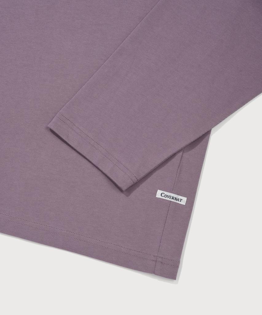 COVERNAT Rising Sun Graphic Long Sleeve Purple
