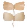 Lala Goddess Push-up Strapless Silicone Nipple Covers - Invisible Angel Wings Design Breast Pads