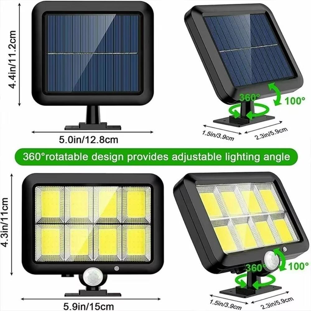 Intelligent Induction Solar Sensor Wall Lamp Waterproof LED Solar Lights  Street Lighting