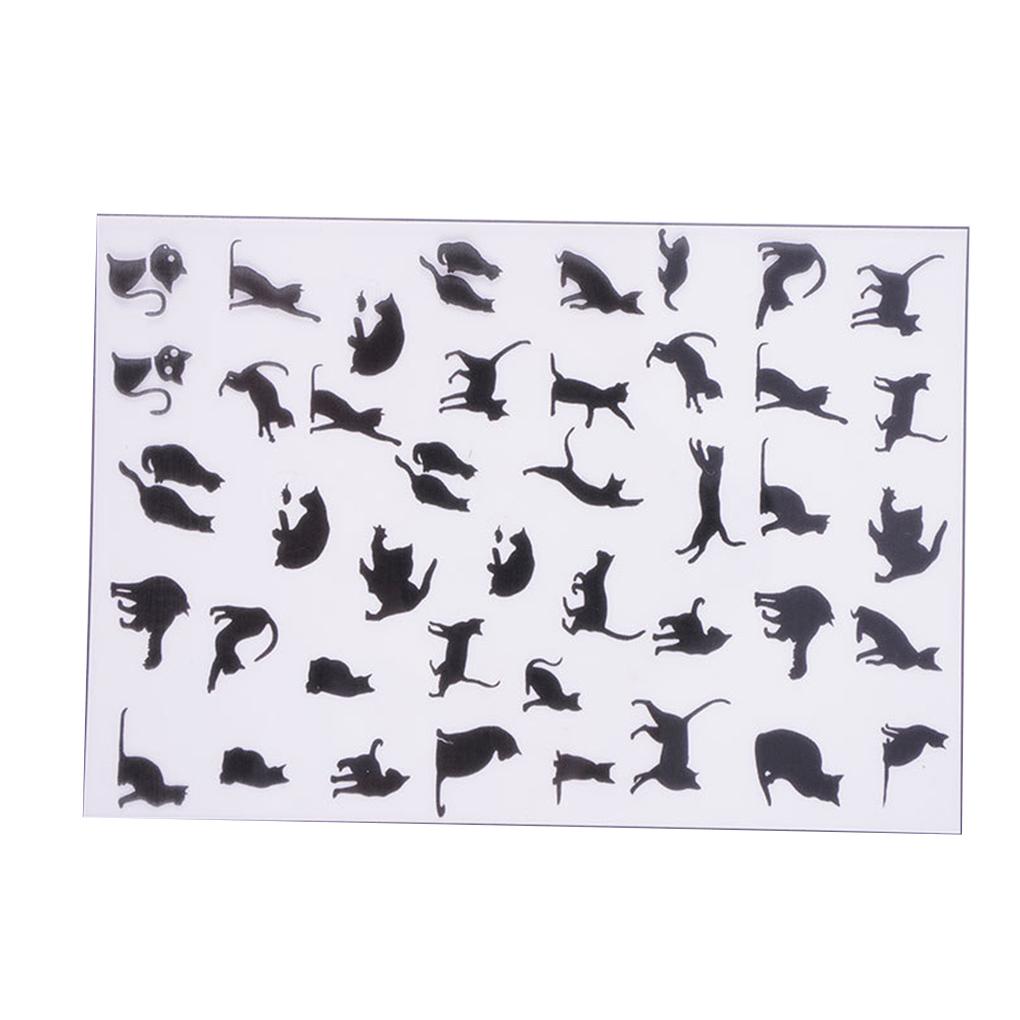 Sticker Good Viscosity Different Shapes Paster Beautiful Craft Home Decoration Card Making Calendar Photo Album