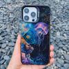 Marine Creature Jellyfish Phone Case For iPhone 16 15 Pro Max Plus 14 13 Mini 12 11 Pro Max Shockproof Laser Back Cover Fundas