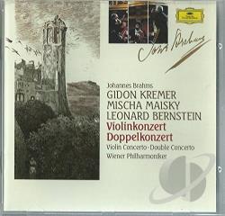CD BRAHMS, KREMER, BERNSTEIN; VPO - Violin & Double Concertos (Violinko 4315972 Deutsche Grammo US Classical Used