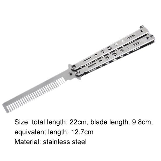 Portable Butterfly Comb Good Weight Balance Rotate Smoothly Long Service Life Butterfly Training Comb for Beginner