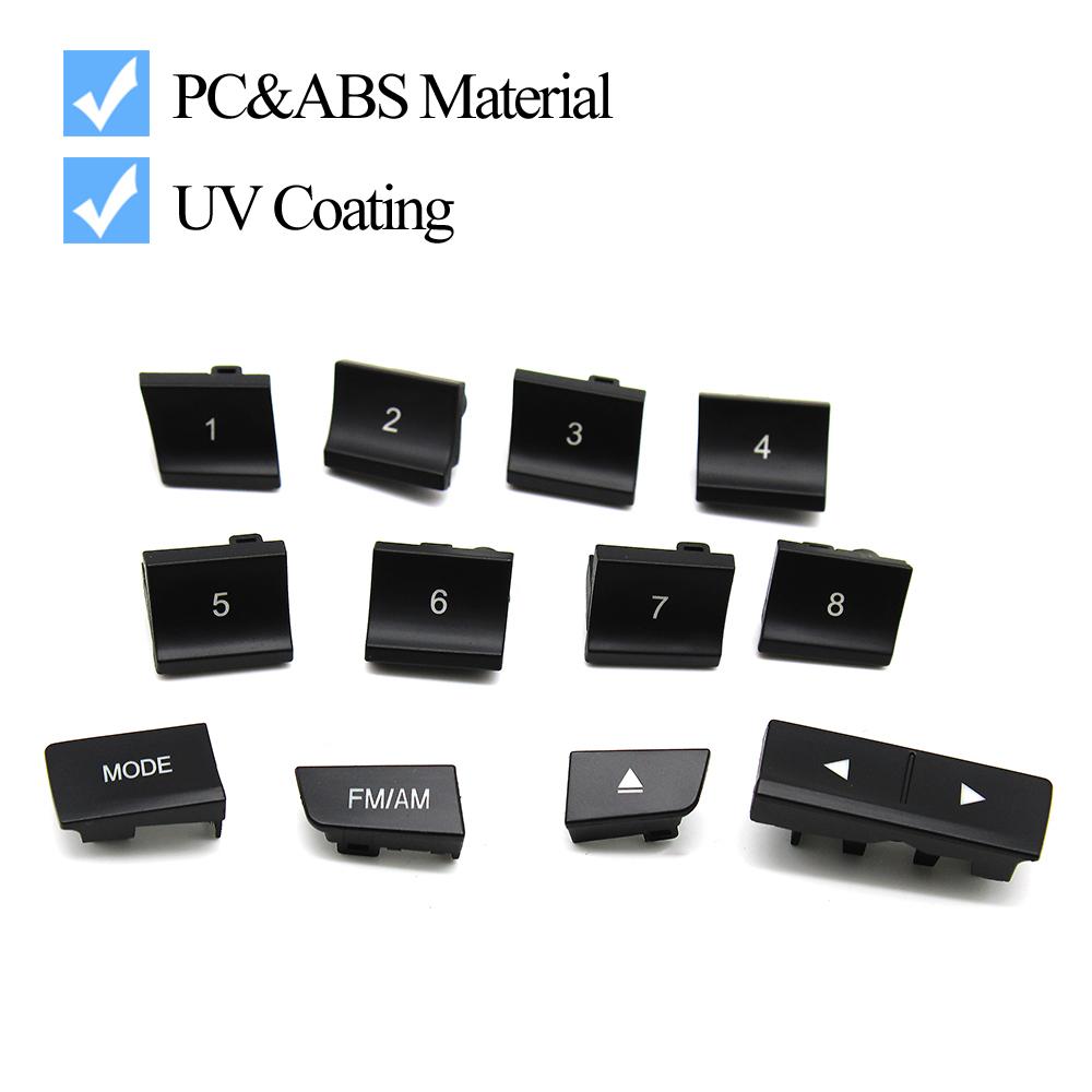 Couvercle de bouton de commutation pour Console de tableau de bord de voiture, Radio, lecteur CD, pour BMW série 3 M3 M4 F20 F21 F22 F23 F30 F32 F35 F34 F36 F45