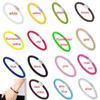 Trendy 1 Piece Women Men PU Leather Braided Fashion Accessories Magnetic Clasp Jewelry Bracelet