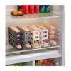 Eggs Holder for Fridge,4 Tiers Auto Rolling Fridge Egg Organizer,Space-Saving Egg Dispenser Holder,Holds 30 Eggs,Kitchen