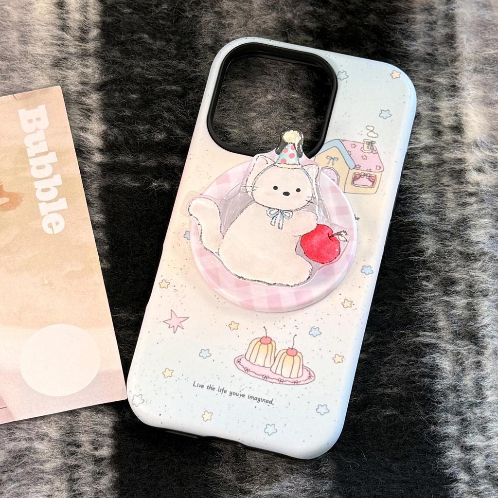 Nice Good Cat Magnetic Sucking Bracket Apple 16 Mobile Phone Case IPhone 17 Suitable for 11 Philin 15 Promax14